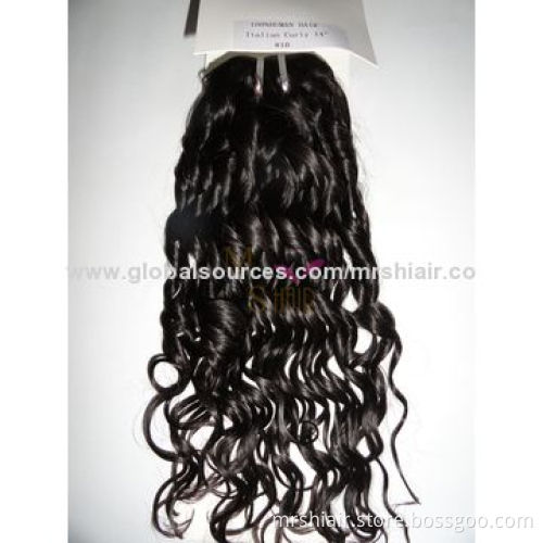 14-inch Italian wave, Human Remy Hair Weaving